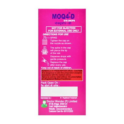 MOQ4 D Eye Drops 5ml - Eye Infections-Eaa