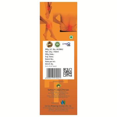 Amrith Noni Artho Plus Liquid 750 ml - Pain Relief (Ayush)