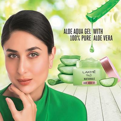 Lakme 9 To 5 Naturale Aloe Aqua Gel 100 Gm - Face Gels
