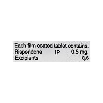 Riscon 0.5mg Tablet 10'S - Schizophrenia-Aps