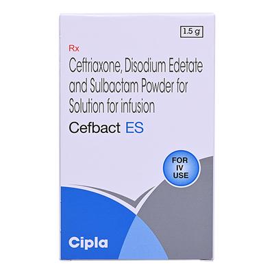 CEFBACT ES 1.5g Injection 1's - Bacterial Infections-Cep