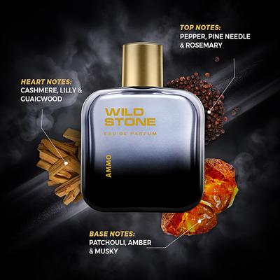 Wild Stone Ammo Eau De Parfum for Men 100 ml - Men Perfumes (Edt/Edp)