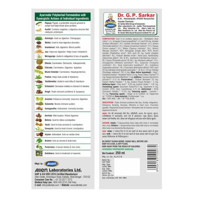 Allen Allenzyme Liquid 250 ml - Personal Care (Ayush)