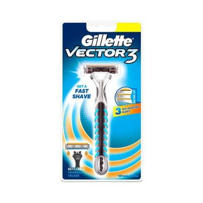 Gillette Vector 3 Manual Shaving Razor 1's - Razors & Cartridges