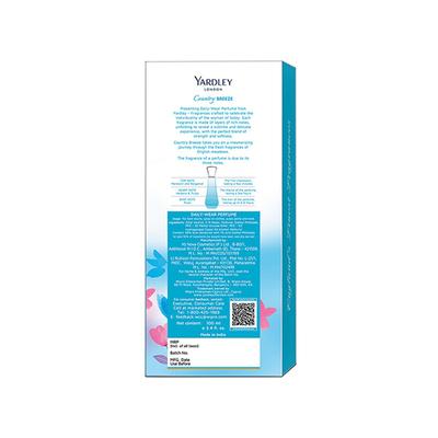 Yardley London Country Breeze Daily Wear Perfume 100 ml - Women Perfumes (Edt/Edp)