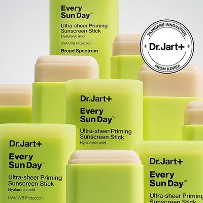 Dr.Jart+ Every Sun Day Ultra-Sheer Priming Sunscreen Stick SPF 30 with Hyaluronic Acid 19 gm - Face Sunscreen
