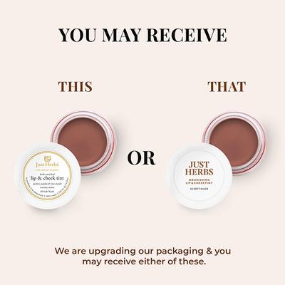 Just Herbs Lip and Cheek Tint and Eyeshadow for Eyes Lips and Cheeks 05 Soft Nude 4 gm - Lip Stains & Tints
