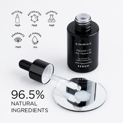Kimirica Skin Rejuvenating Anti-Aging Serum with TriPeptide-1, Pro-Vitamin B5, All Skin Type 30ml - Face Serum