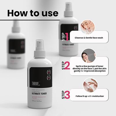 Thriveco Pore-Minimizing Ultimate Toner 250 ml - Toners