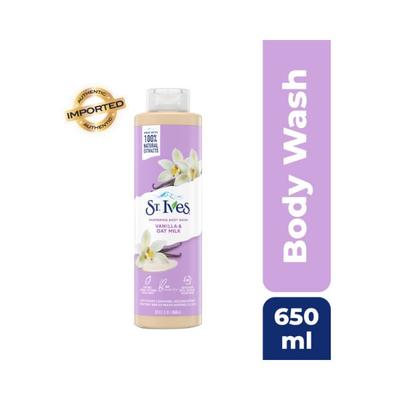 St. Ives Soothing Body Wash - Vanilla & Oat Milk 650 ml - Shower Gels & Body Wash