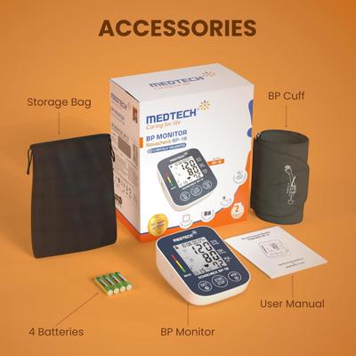 MedTech Fully Automatic Digital BP Monitor - BP18 - Blood Pressure Monitors