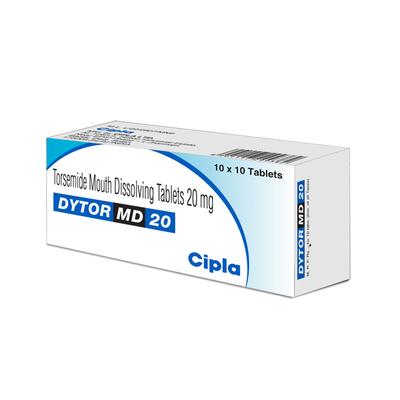 DYTOR MD 20 Tablet 10's - Hypertension-Diu