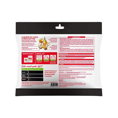 Revlon Color 'N Care Nourishing Permanent Hair Color - 1 Natural Black Sachet HAIR color cream 20g (when packed),Cream Developer 30ml (when packed) 1's - Crème