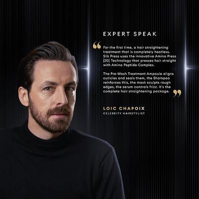 Tresemme Silk Press Pre-Wash Treatment Ampoules 4's - Hair Treatment