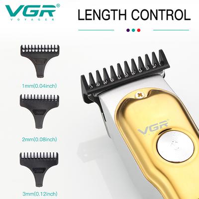 VGR V-290 Trimmer 120 min Runtime 3 Length Settings (Gold) 1's - Trimmers