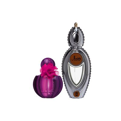 Ajmal Senora EDP Floral Spicy Perfume And Wisal EDP Floral Musky Perfume 125 ml - Women Perfumes (Edt/Edp)