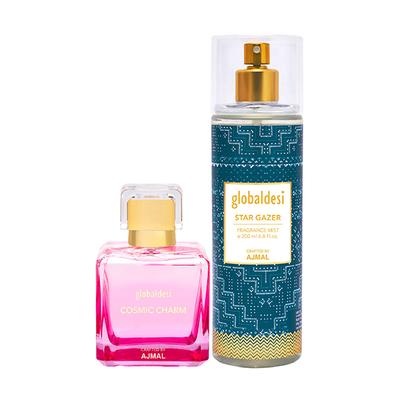 Global Desi CosmiC EDP & StarG Mist Pack of 2 300 ml - Body Mist/Spray