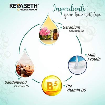 Keya Seth Aromatherapy Intense Repair Shampoo For Soft & Silk Hair 200 ml - Shampoos