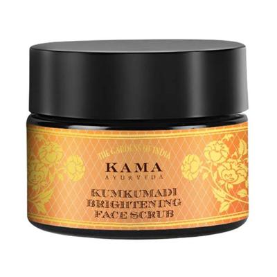 Kama Ayurveda Kumkumadi Brightening Face Scrub 25 gm - Scrubs & Exfoliants