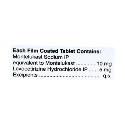 Solitair 10/5mg Tablet 10'S - Asthma/COPD-Ast