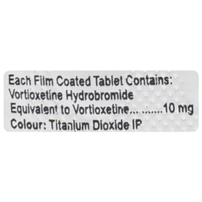 VOXITIN 10 Tablet 10's - Depression-Ant