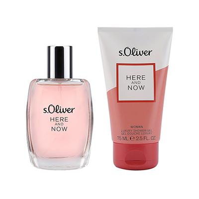 S.Oliver Here & Now Women Duo Set (Eau De Toilette 30ml + Shower Gel 75ml) 1's - Women Perfumes (Edt/Edp)