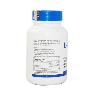 HealthVit L-Methionine 500 mg Capsule 60's - Amino Acids