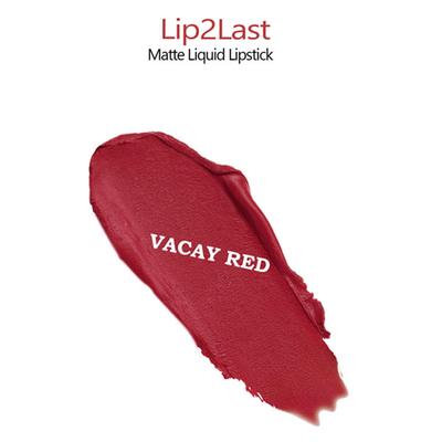 Street Wear Lip2Last Matte Liquid Lipstick - Vacay Red 5 ml - Liquid Lipsticks