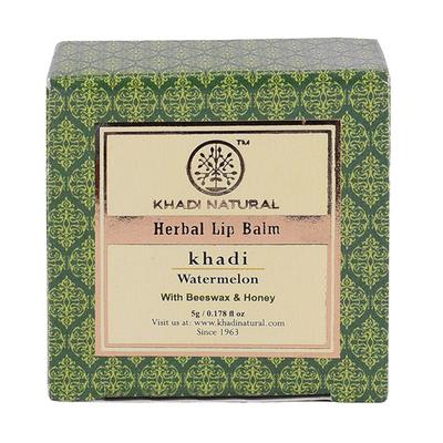 KHADI NATURAL WATERMELON LIP BALM 5 gm - Lip Balms
