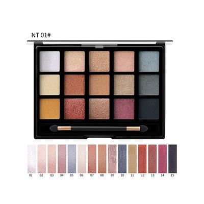 Miss Rose 15 Color Matte Eyeshadow 7001 - 078NT 01 20 gm - Eyeshadow, Bases & Primers