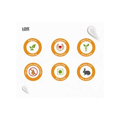 Love Earth Vitamin C Sunscreen SPF-50 for Sun's UVA, UVB Ray Protection with Vitamin C 100 ml - Body Sunscreen