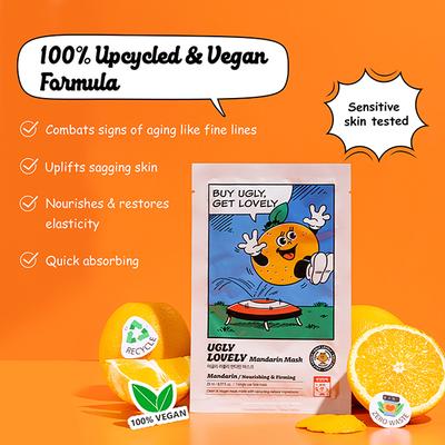 The Face Shop Ugly Lovely Mandarin Masksheet 23 ml - Sheet Masks