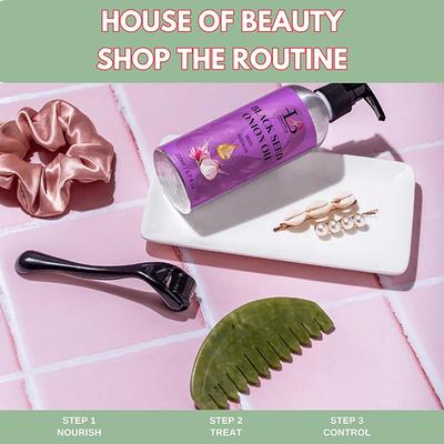 House of Beauty Blackseed Onion Oil Reduces Hair Fall With Real Kalonji Seeds Benefits 200ml - Hair Oils