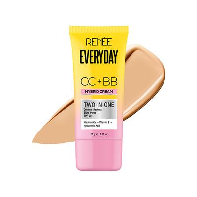 Renee Cosmetics Everyday CC+BB Cream Classic Frappe 20 gm - Bb & Cc Creams