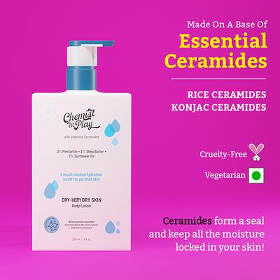 Chemist At Play Body Lotion for DryVery Dry Skin 236 ml - Lotions & Creams