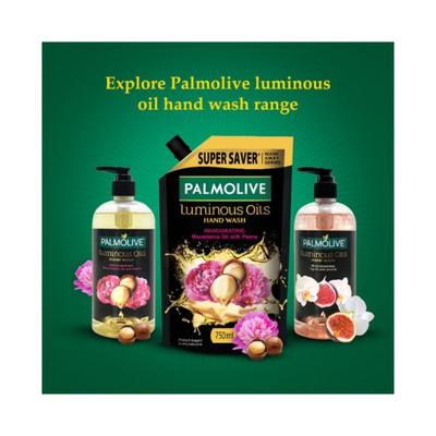 Palmolive Luminous Oils Invigorating Liquid Hand Wash Refill Pack 750 ml - Hand Wash & Soaps