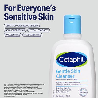Cetaphil Gentle Skin Cleanser 118 ml - Face Wash & Cleansers