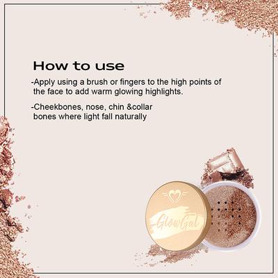 Daily Life Forever52 Glow Gal Loose Highlither GGH004 (Golden Brown) 15 gm - Highlighters & Illuminators