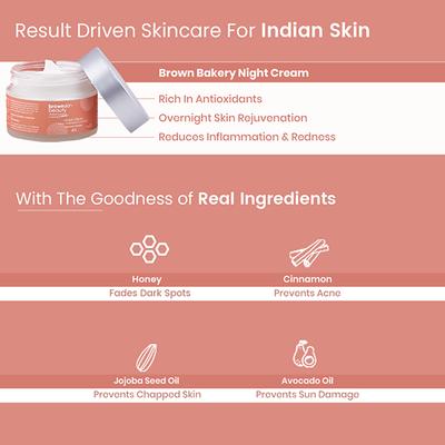 BrownSkin Beauty Brown Bakery Night Cream 50 ml - Night Cream