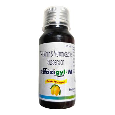 RIFAXIGYL M Oral Suspension 60ml - Bacterial Infections-OAB