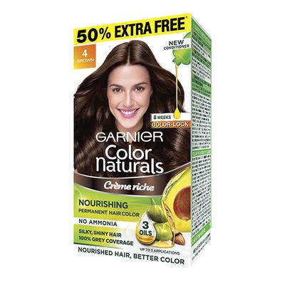 Garnier Color Naturals Hair Colour Paste - Brown 65 ml - Crème