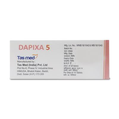 DAPIXA 5 Tablet 10's - Diabetes-Ant