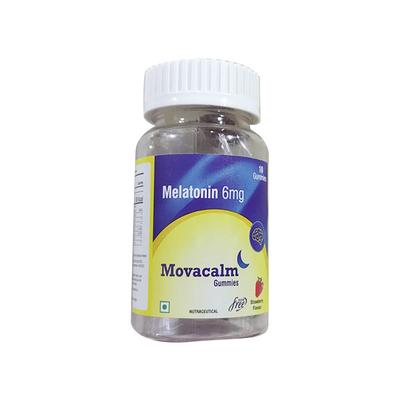 MOVACALM SUGAR FREE STRAWBERRY FLAVOUR Gummies 10's - Supplements-Sup