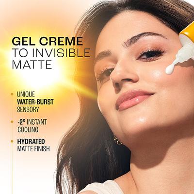 Lakme Matte Sunscreen SPF 50 PA+++, Niacinamide, UVA-B Protection, for Normal to Oily Skin 50ml - Lotions & Creams