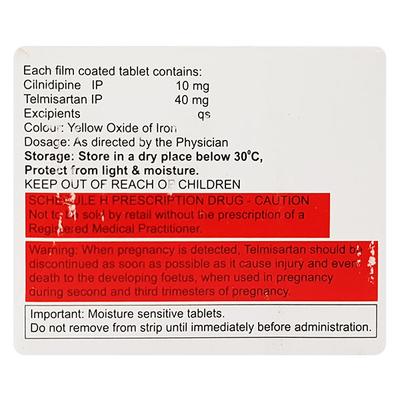 CLIAID T Tablet 10's - Hypertension-Ana