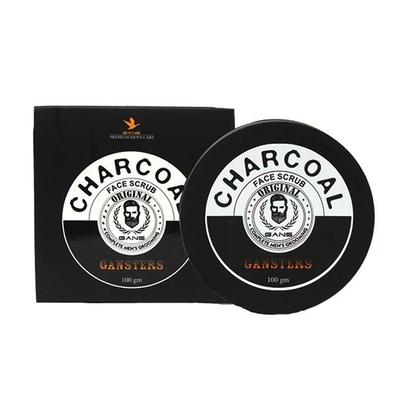 GANS Activated Charcoal Face Scrub 100 gm - Face Scrubs