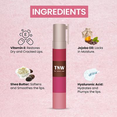 Tnw The Natural Wash Lipstack-01 Playlist, Longstay Lipstick Set, Four Shades 6.4 gm - Lipsticks