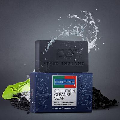 Peter England Pollution Cleanse Soap 100 gm - Soaps
