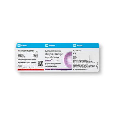 DENAXA 60mg Prefilled Syringe(Pfs) 1ml - Osteoporosis-Age