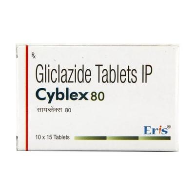 Cyblex 80mg Tablet 15'S - Diabetes-Ant